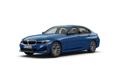 BMW-320I-Sport-Line-Azul-Fitonico-Sensatec-Perforado-|-Cognac-Con-Contenido-Ampliado-2023