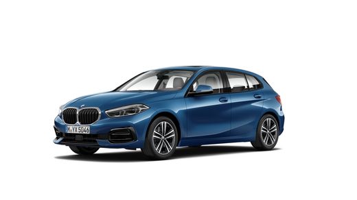 BMW-118i-Sport-Line-Azul-Fitonico-Combinacion-Tela-Sensatec-Anthracita-Con-Acentuacion-Gris-2023